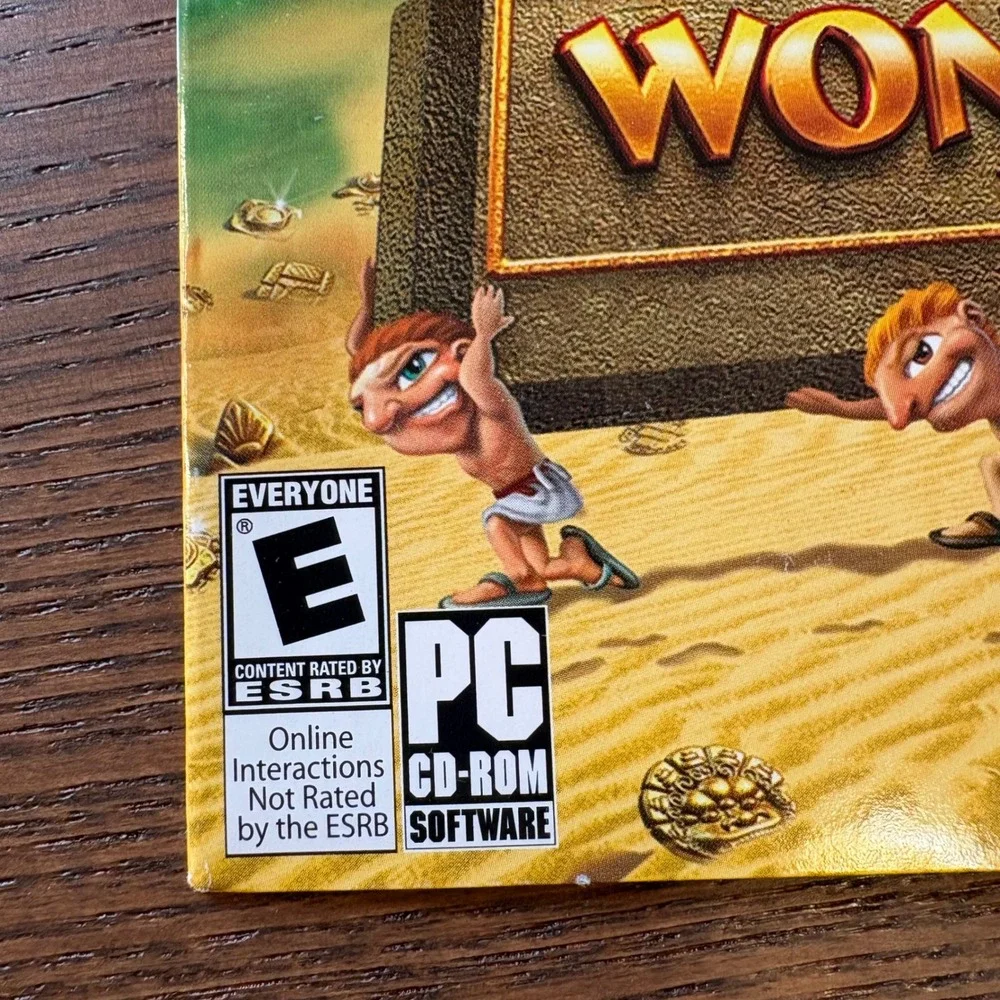 7‎ Wonders II PC CD-ROM Game MumboJumbo Premium Casual Games Puzzle 2007 Windows